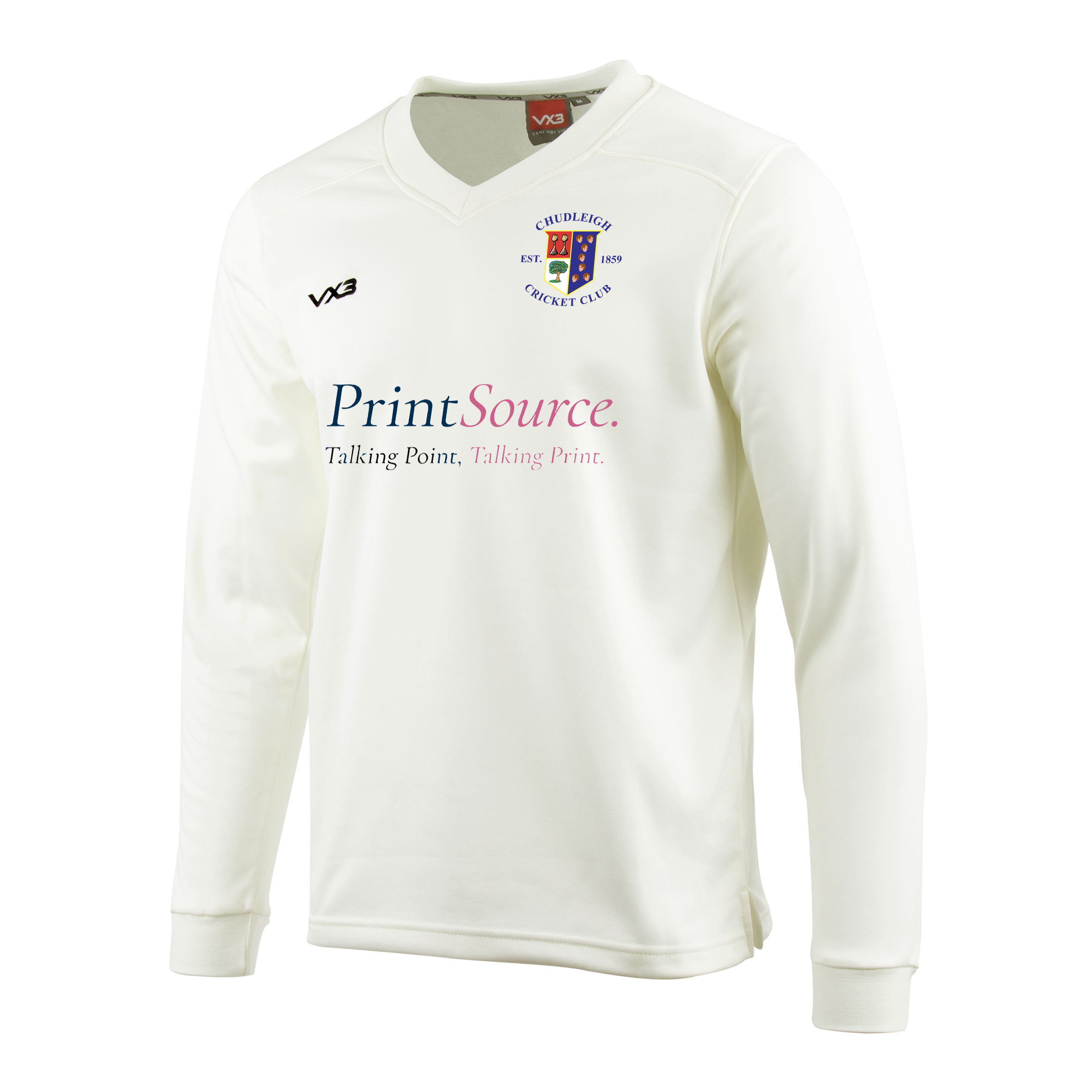 Chudleigh Cricket Club Cricket Whites Sweatshirt Elite