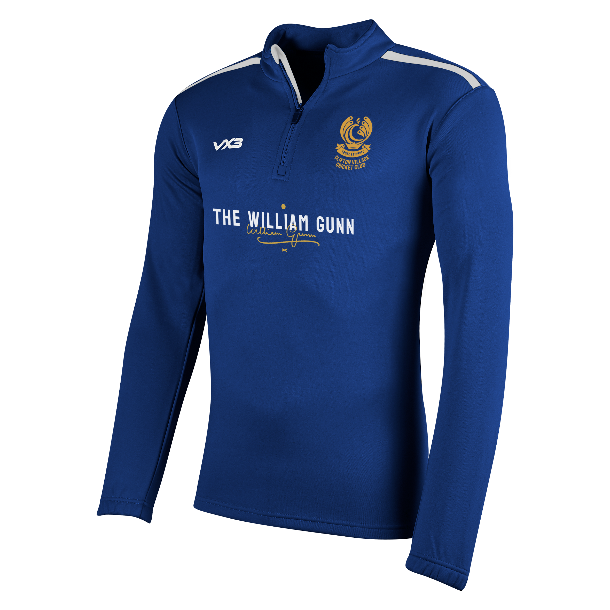 Clifton Village CC Fortis Youth Quarter Zip Sweat
