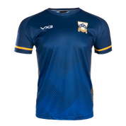 Colyton Grammar School Tee Navy/Hero Blue/Amber