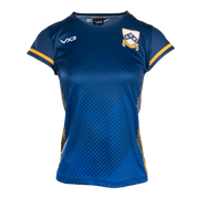 Colyton Grammar School Women's Tee Navy/Hero Blue/Amber