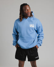 Conquer Club Hoodie Pacific/Pure White