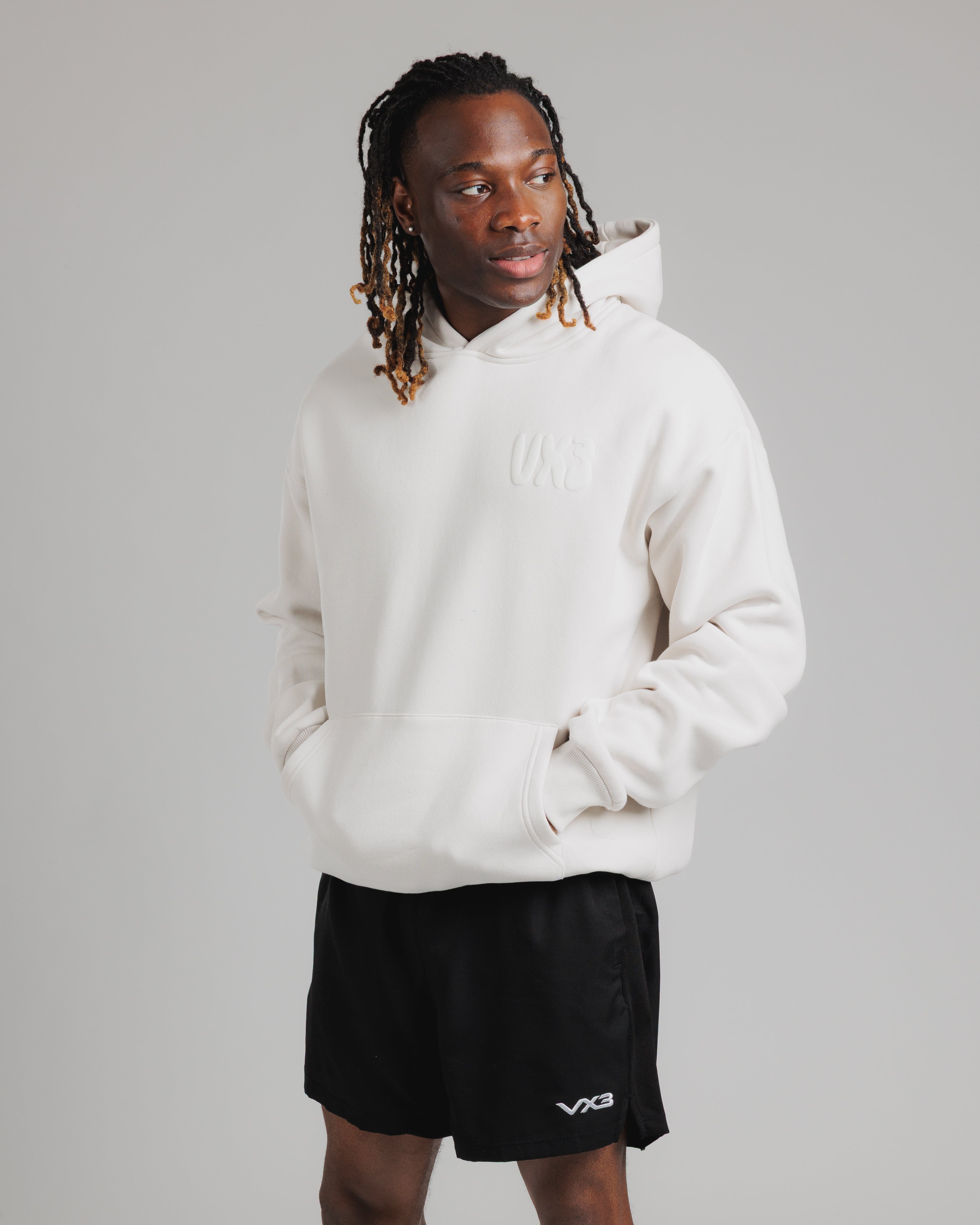 Conquer Club Hoodie Bone/Off White