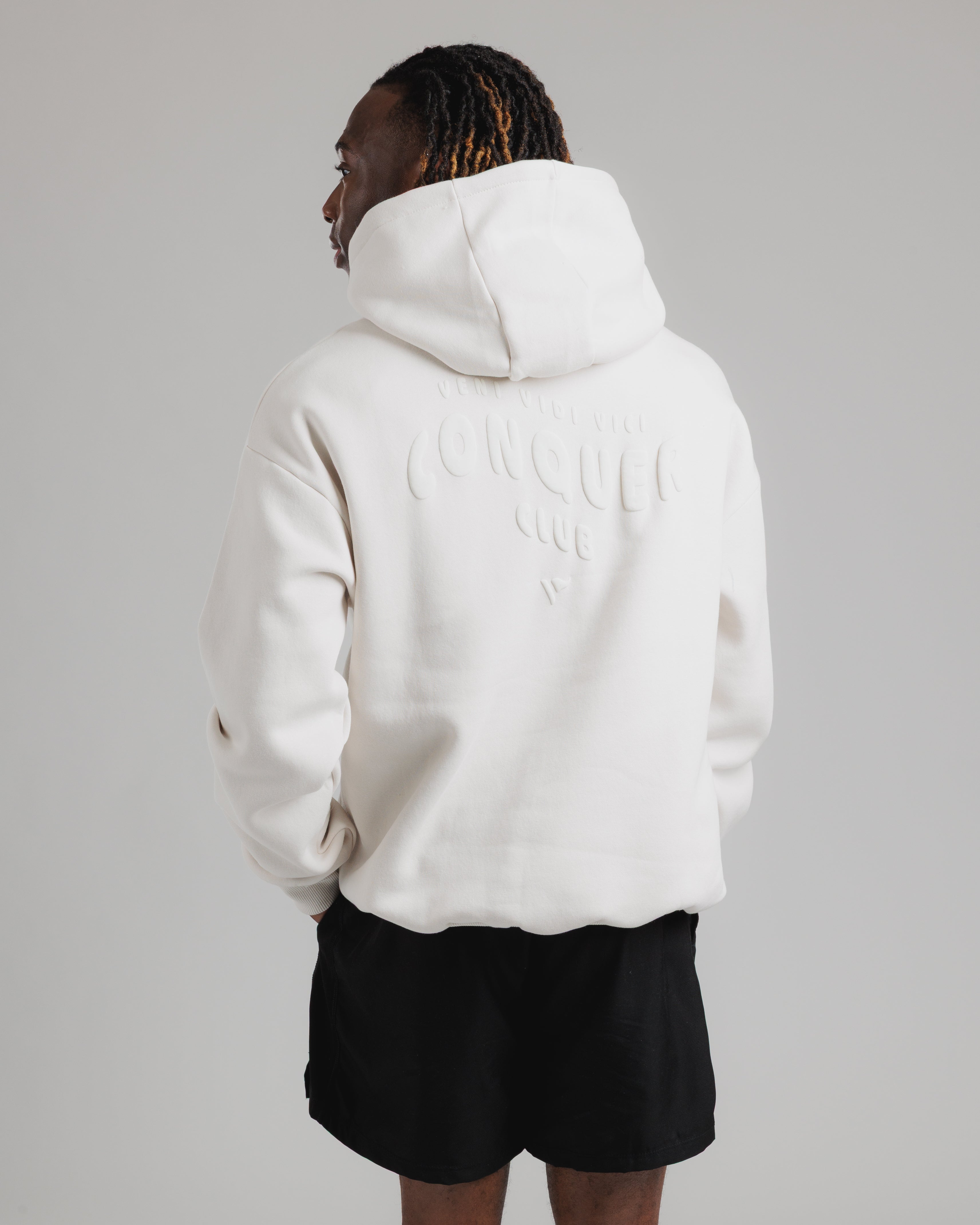 Conquer Club Hoodie Bone/Off White