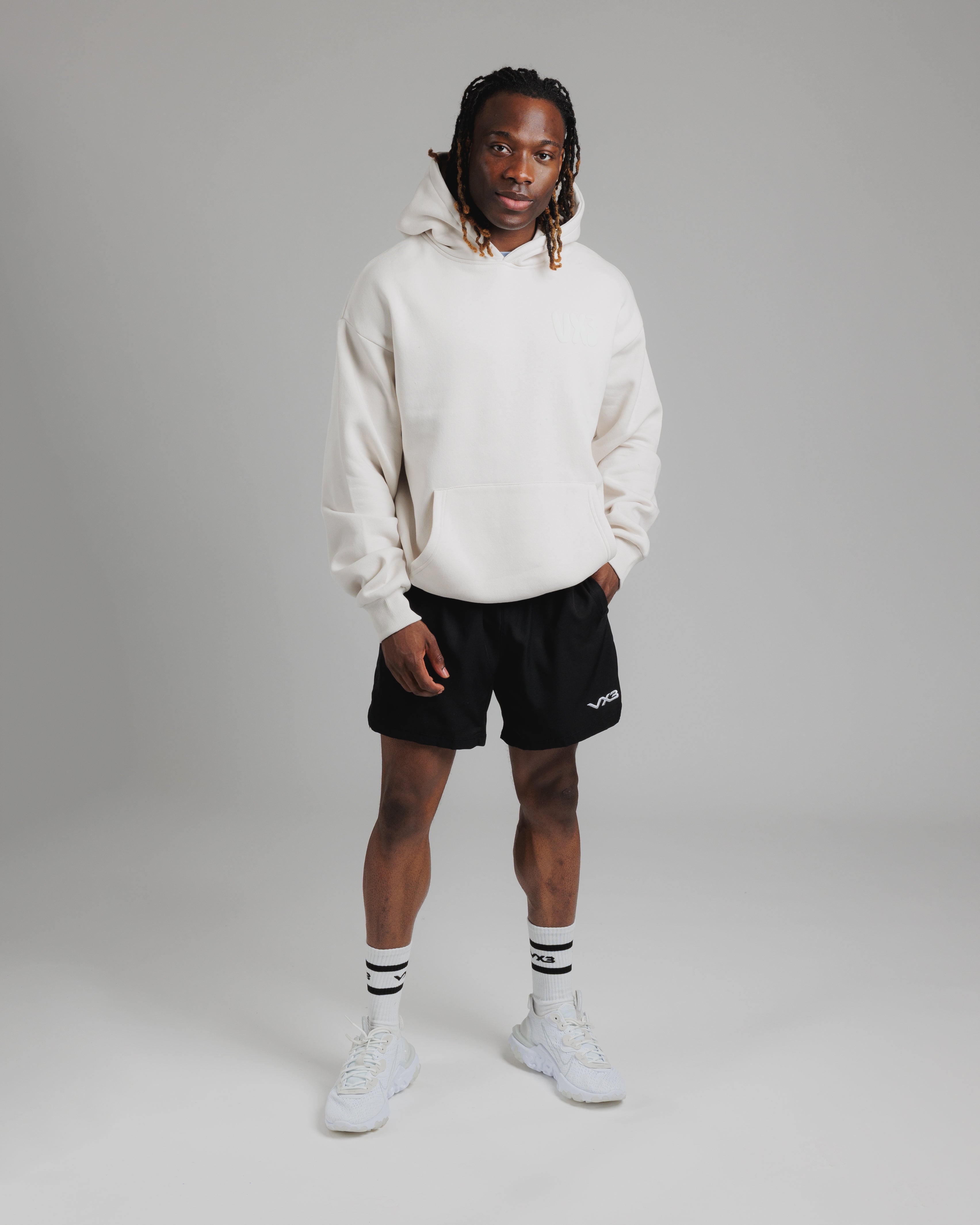 Conquer Club Hoodie Bone/Off White