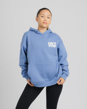 Conquer Club Hoodie Pacific/Pure White Women