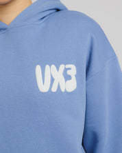 Conquer Club Hoodie Pacific/Pure White Women