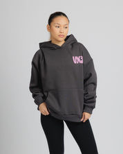 Conquer Club Hoodie Carbon/Lilac Women