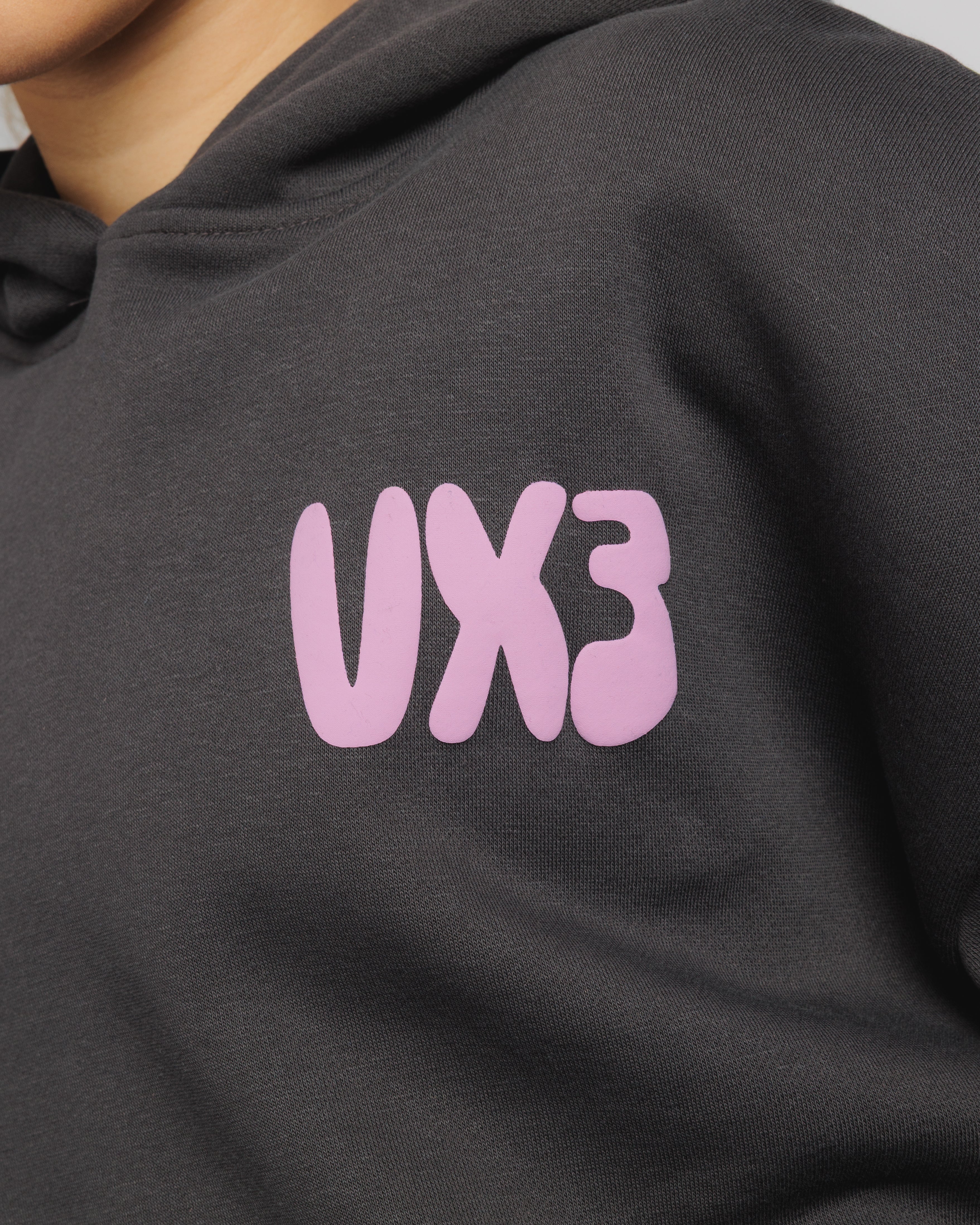Conquer Club Hoodie Carbon/Lilac Women