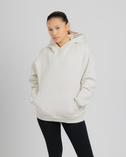 Conquer Club Hoodie Bone/Off White Women