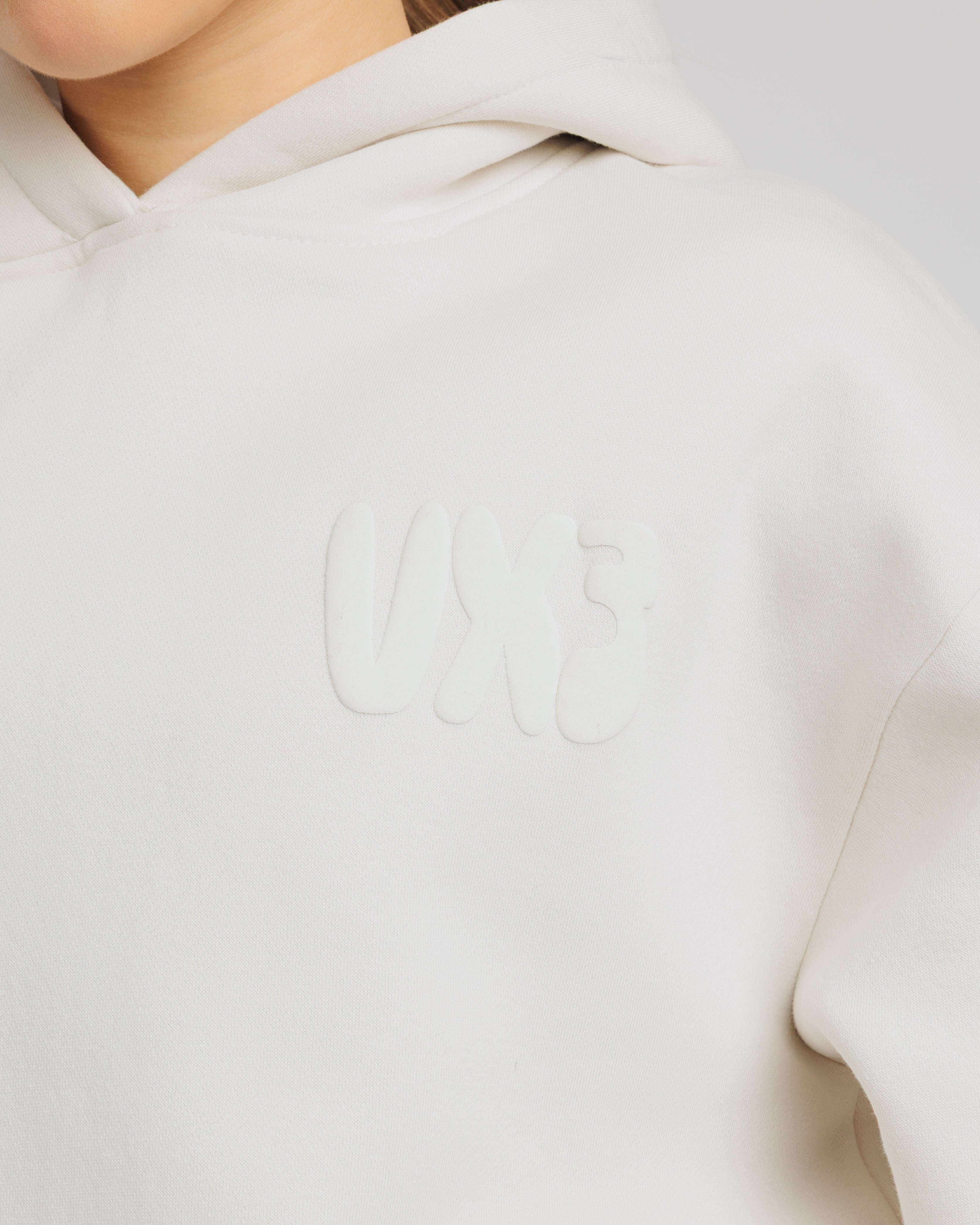 Conquer Club Hoodie Bone/Off White Women
