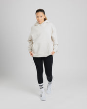 Conquer Club Hoodie Bone/Off White Women