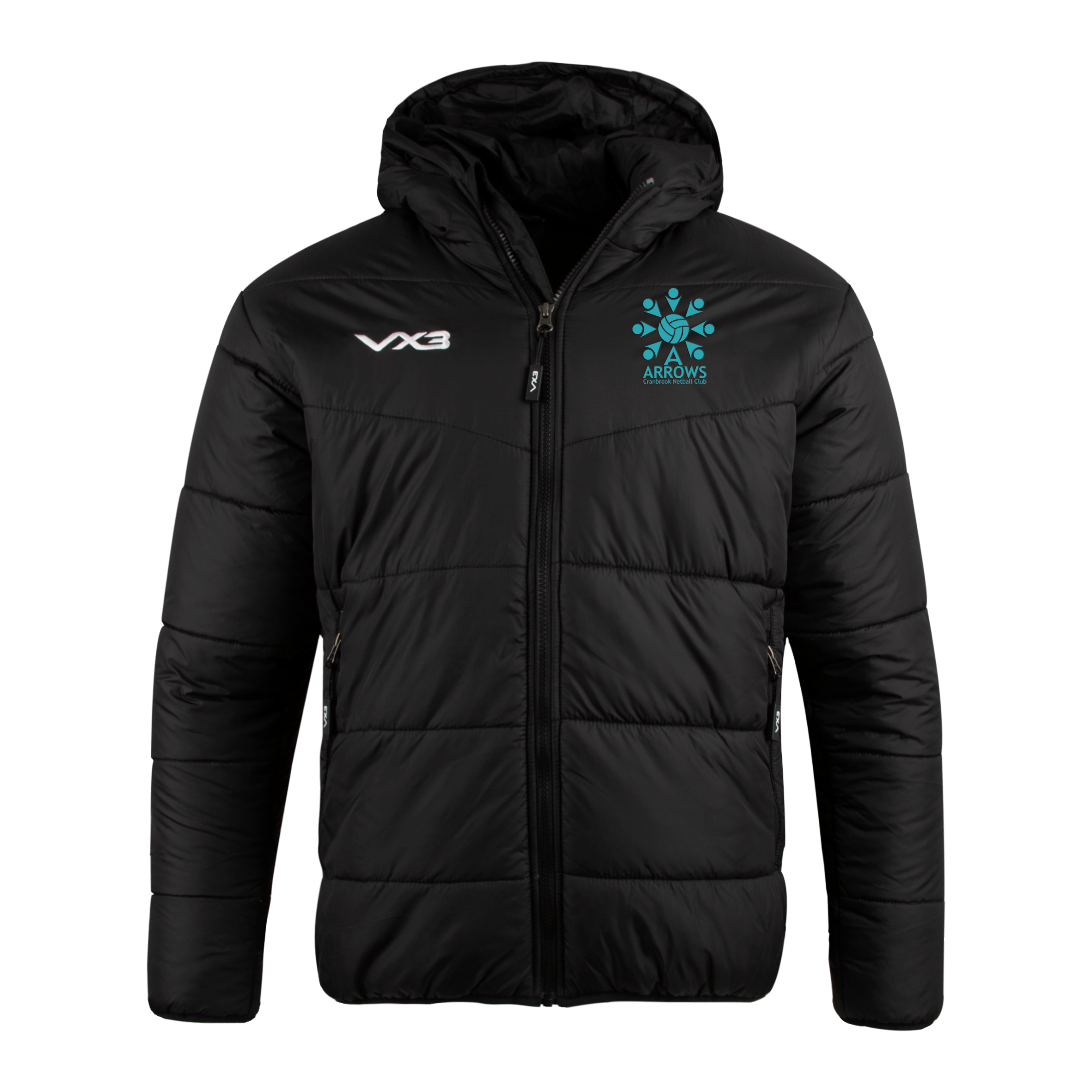Cranbrook Arrows Netball Lorica Quilted Jacket