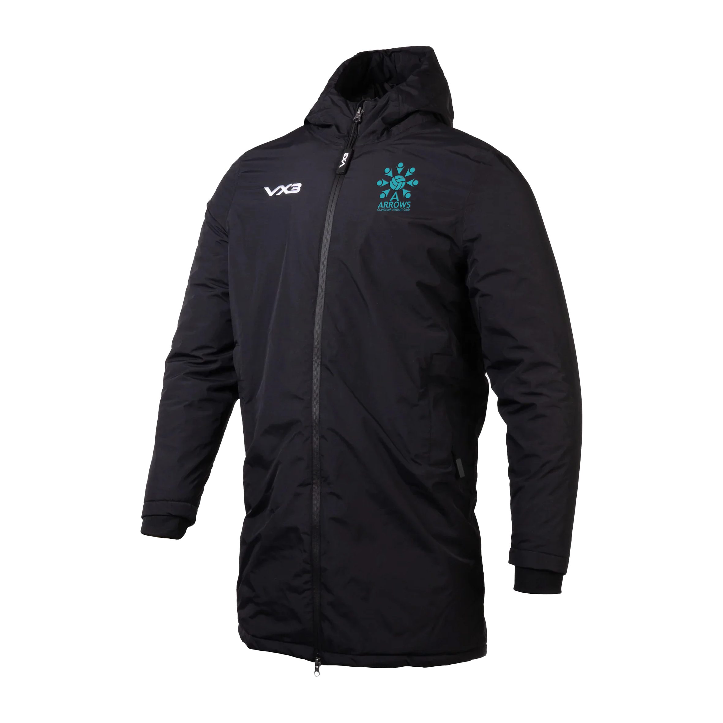 Cranbrook Arrows Netball Nero Managers Jacket