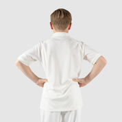 Cricket Whites Youth Short Sleeve Shirt