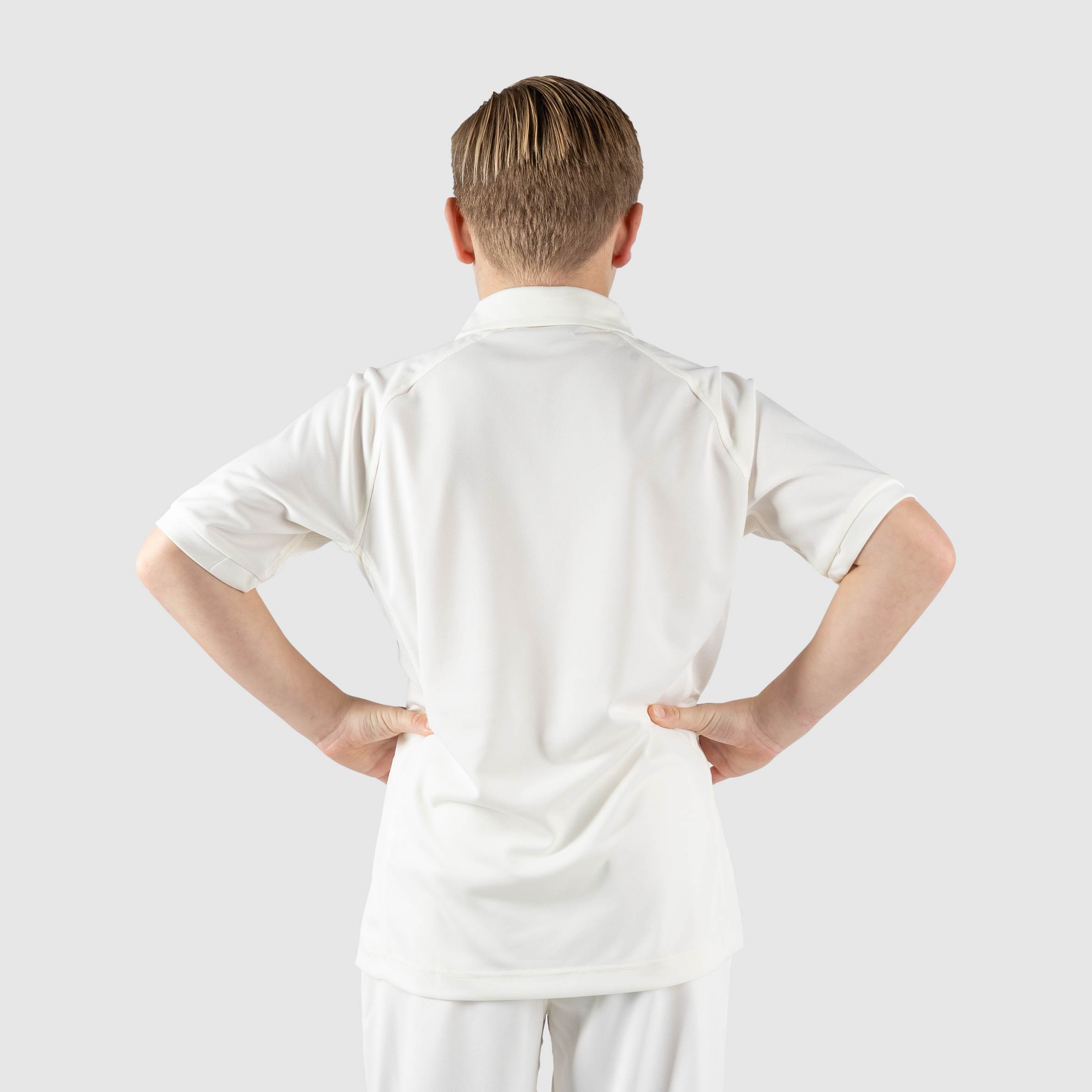 Cricket Whites Youth Short Sleeve Shirt