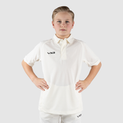 Cricket Whites Youth Short Sleeve Shirt