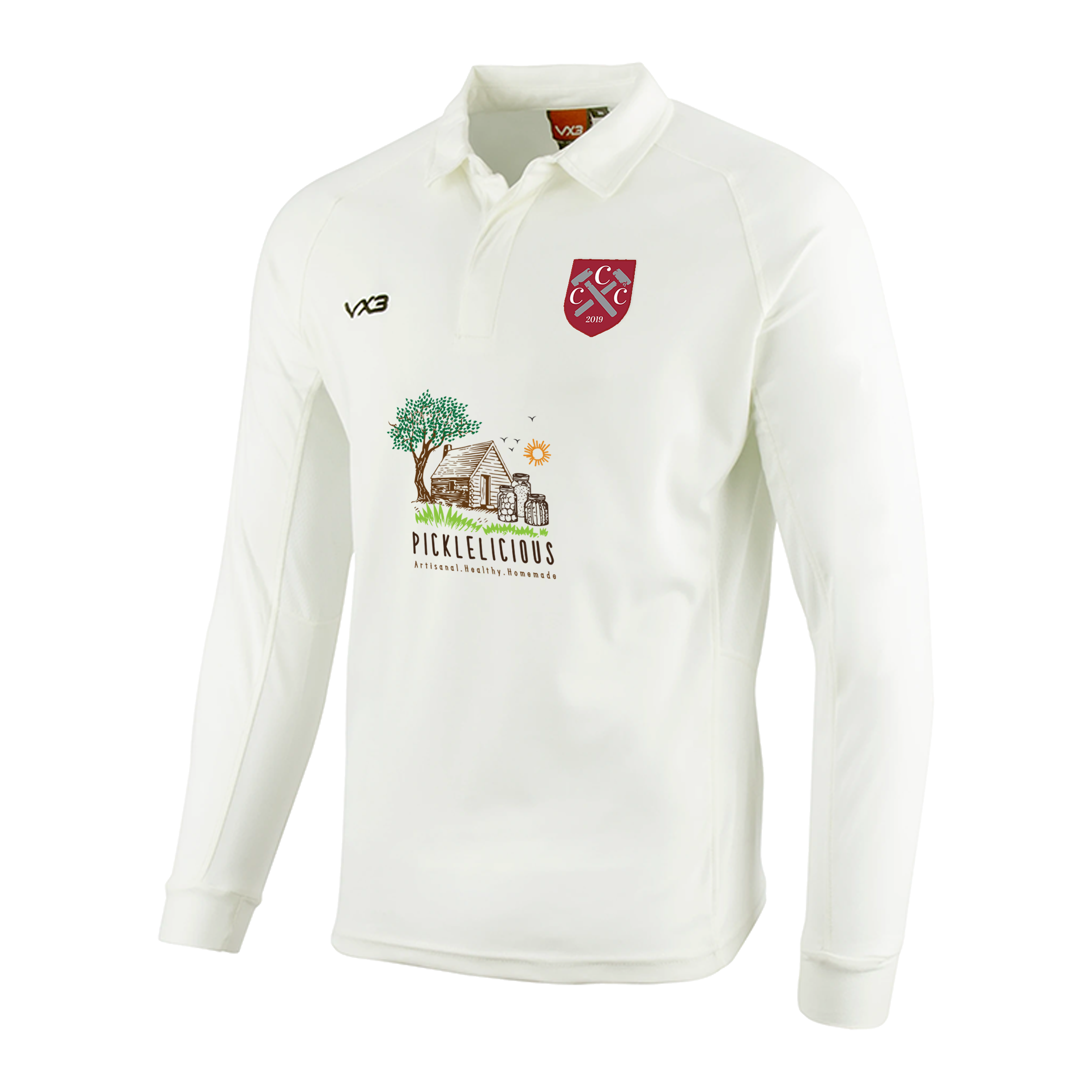 Crigglestone Cricket Club Long Sleeve Shirt