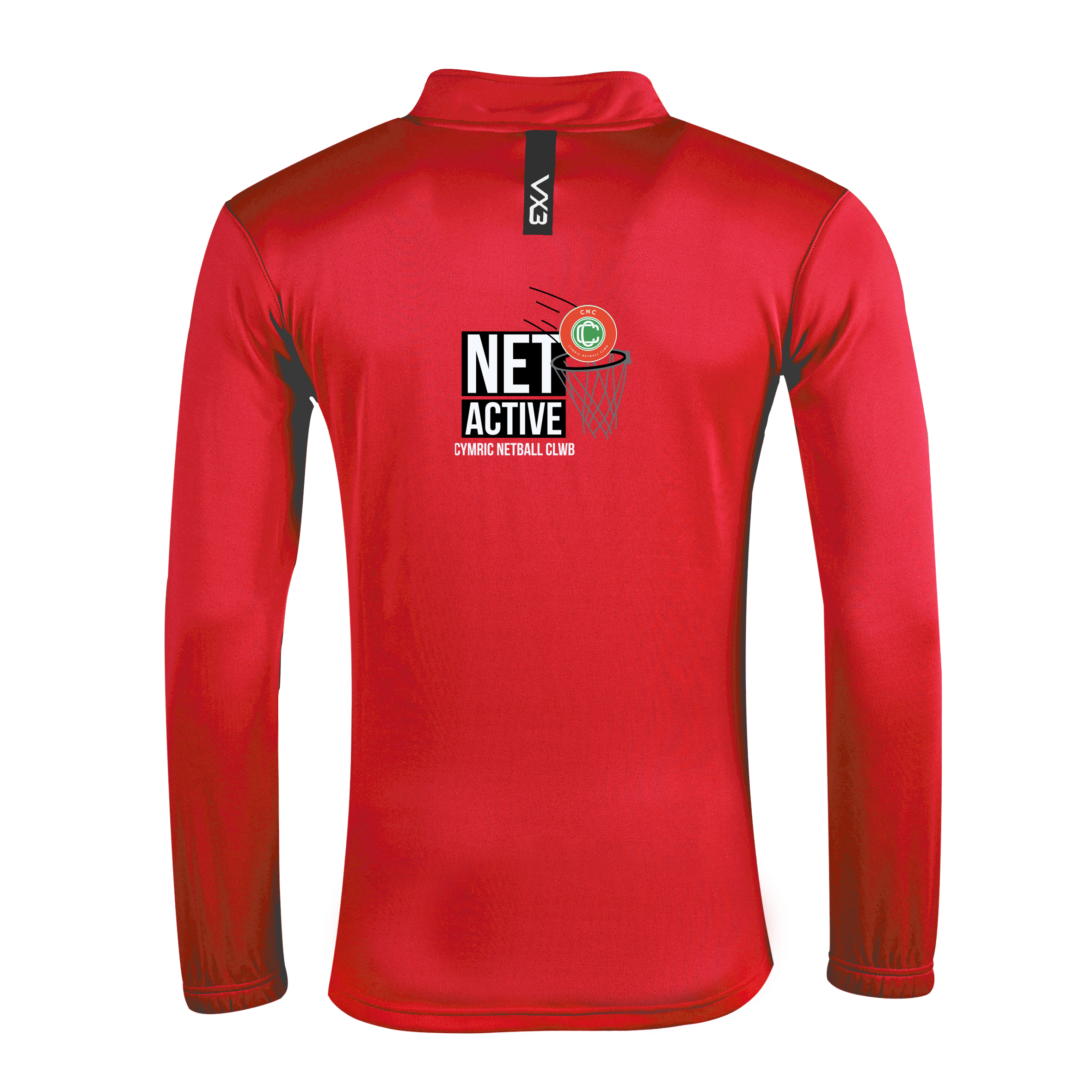 Cymric Netball *NET ACTIVE* Fortis Quarter Zip Sweat