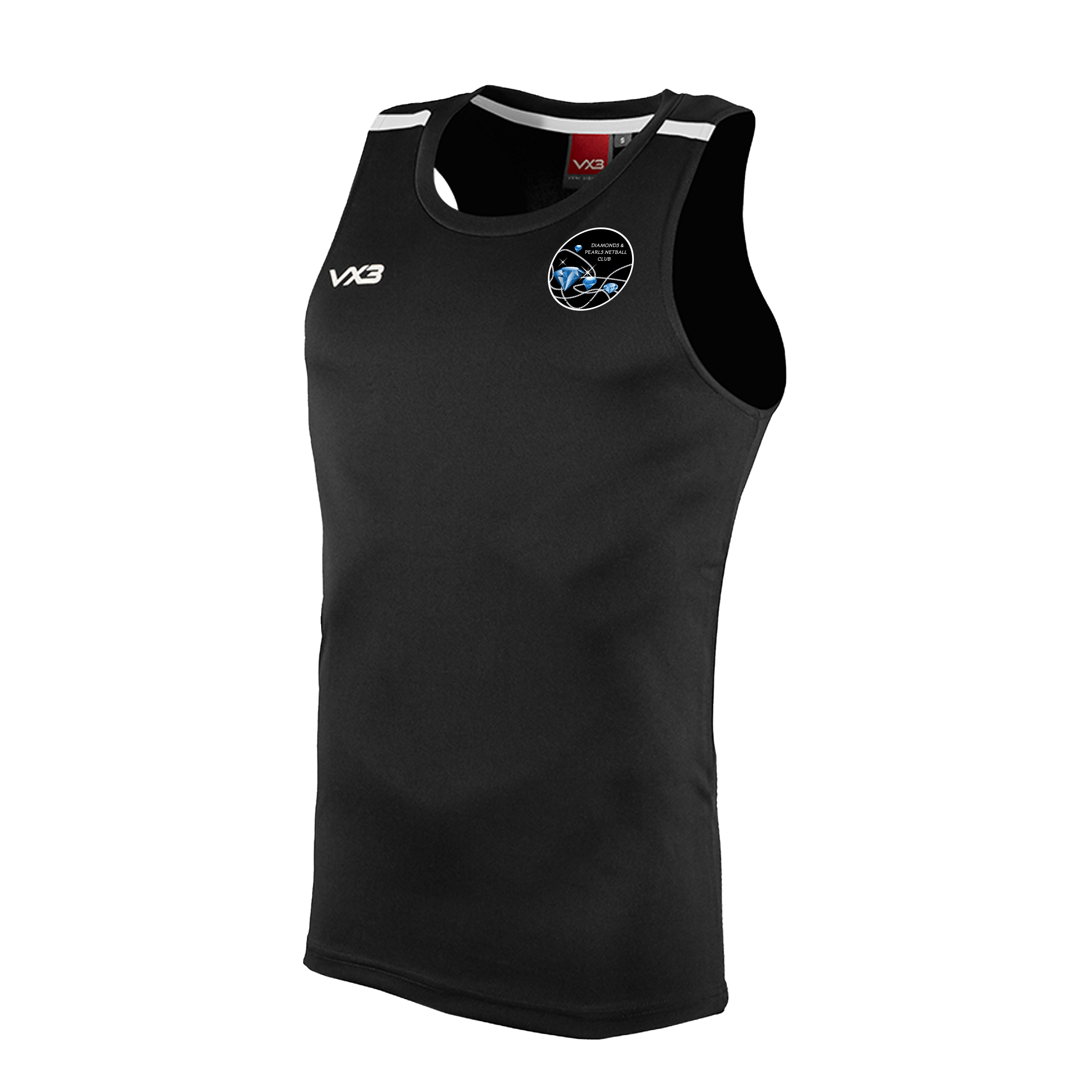 Diamonds and Pearls Netball  Fortis Vest