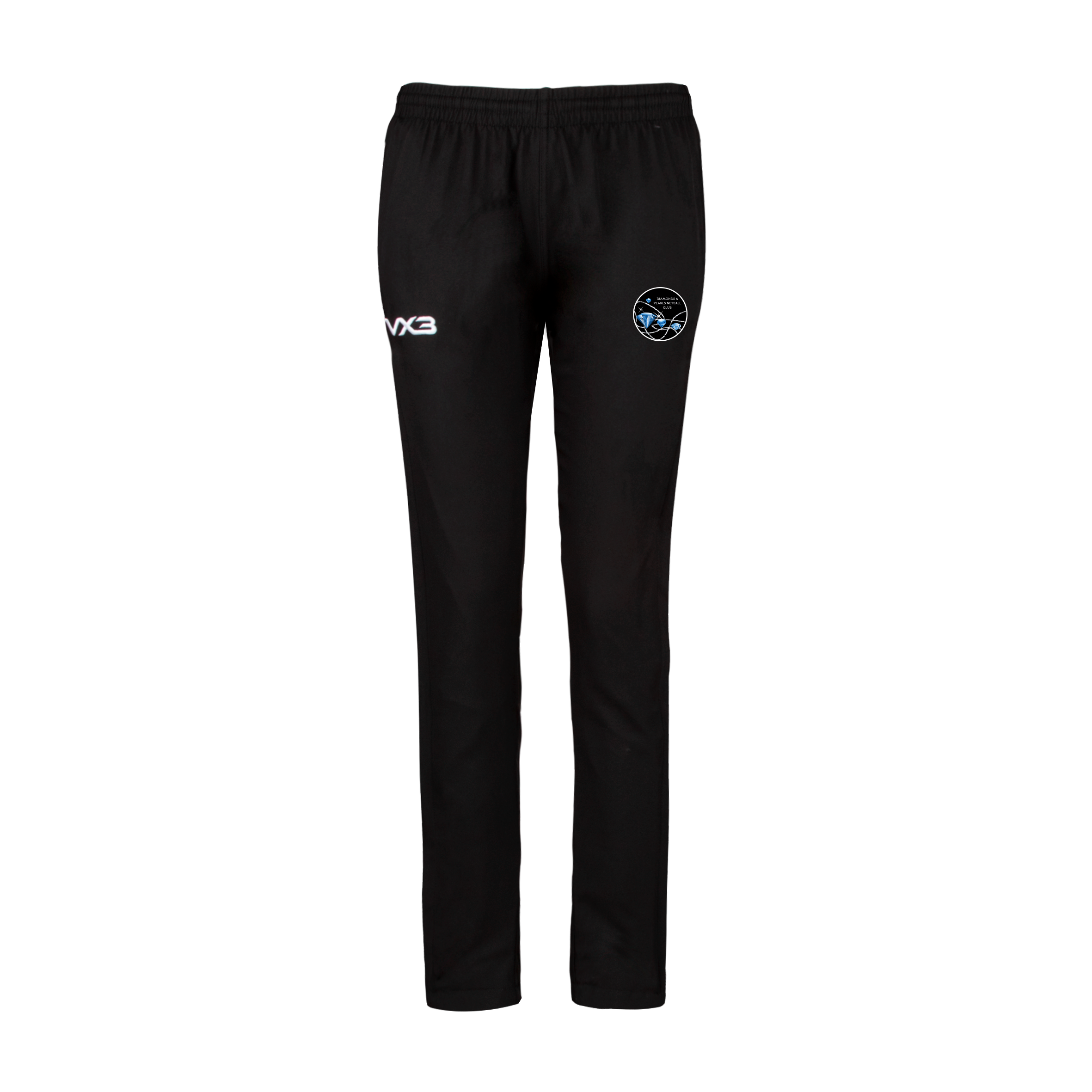 Diamonds and Pearls Netball  Solum Ladies Trackpant