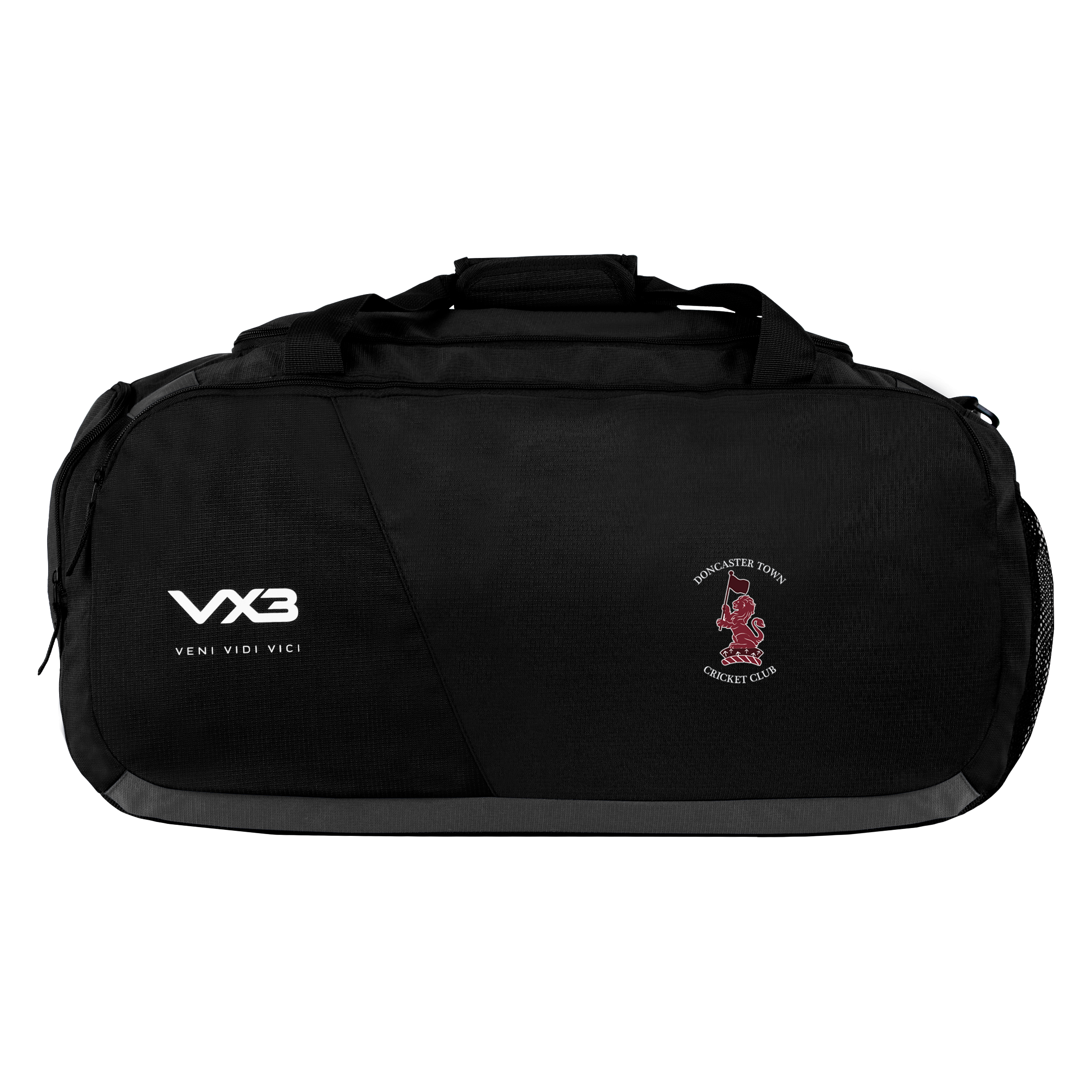 Doncaster Town Cricket Club Performance Kit Bag Black/Dark