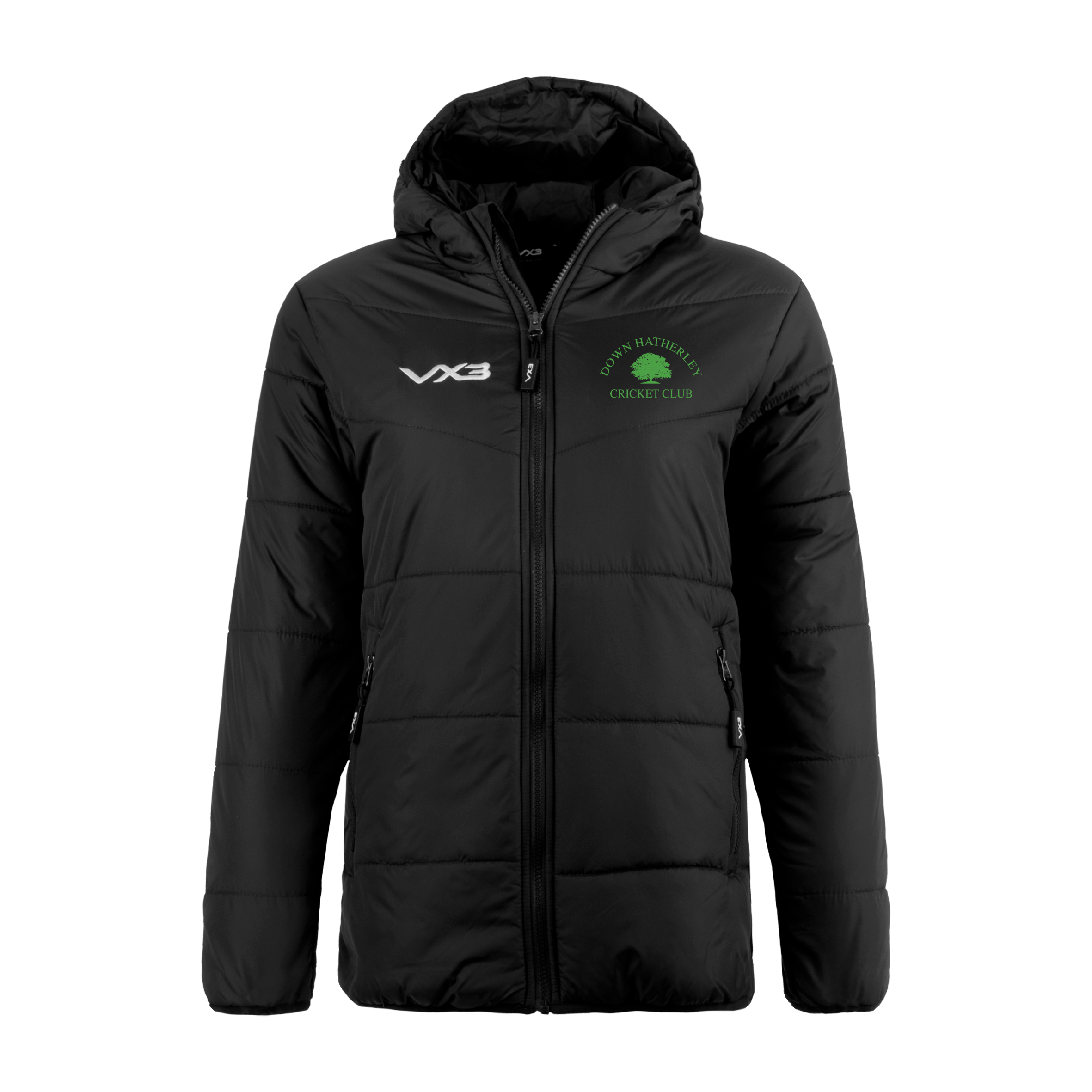 Down Hatherley Cricket Club Lorica Quilted Jacket Ladies