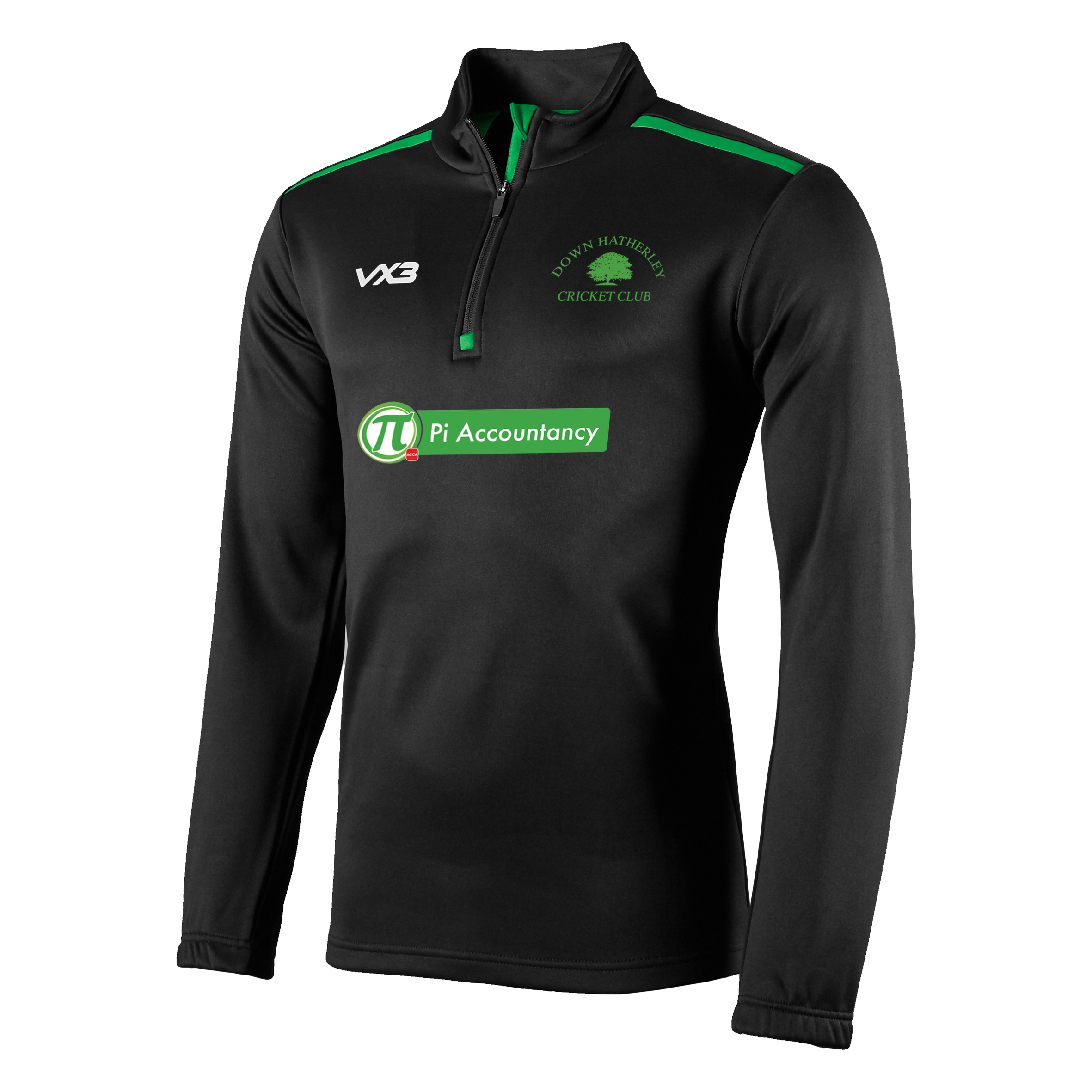 Down Hatherley Cricket Club Fortis Quarter Zip Sweat
