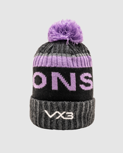 Dragons RFC 24/25 Bobble Hat - Lavender