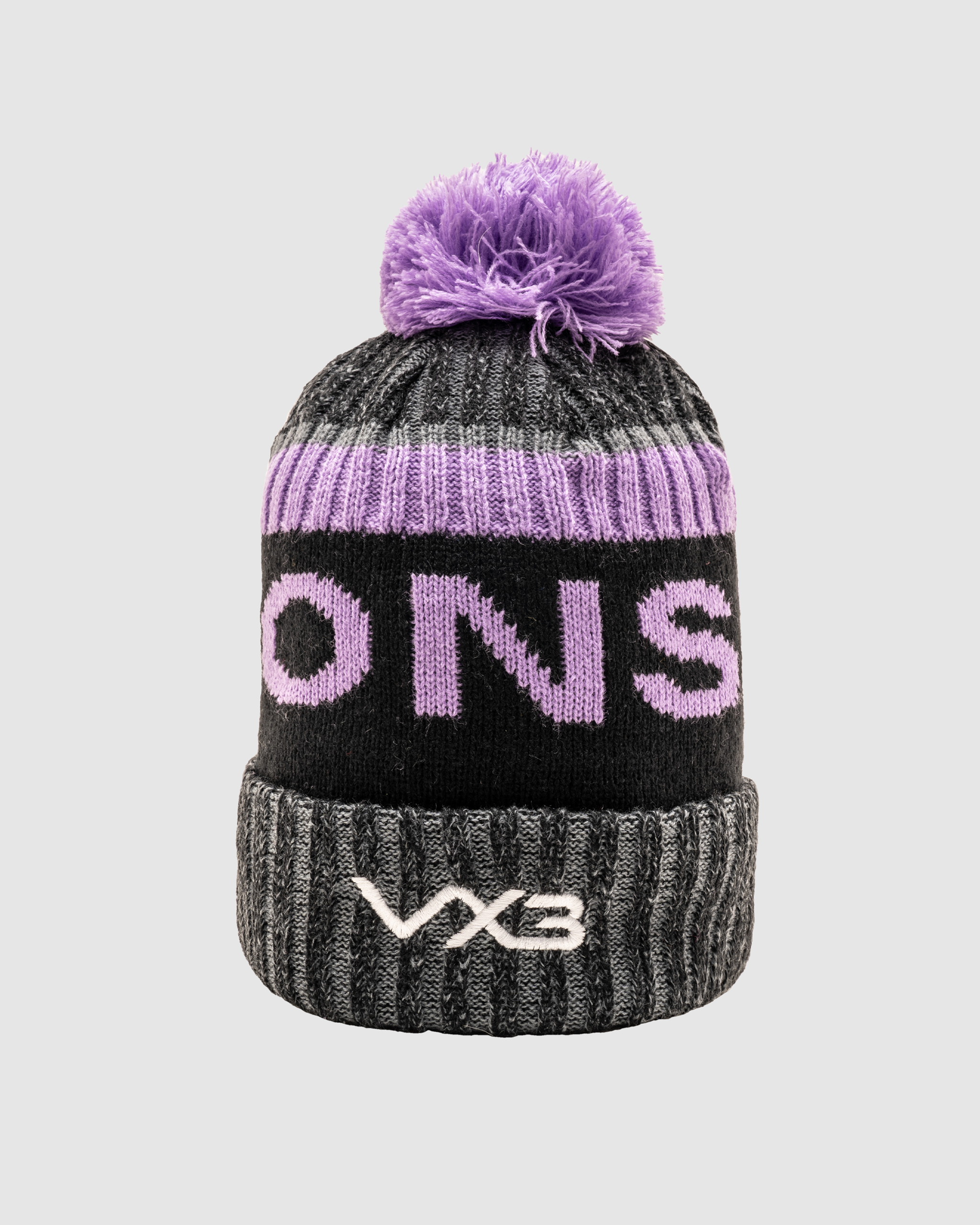 Dragons RFC 24/25 Bobble Hat - Lavender