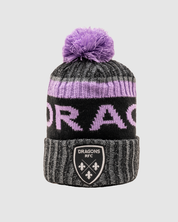 Dragons RFC 24/25 Bobble Hat - Lavender