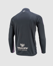 Dragons RFC 24/25 Womens Half Zip Top - Gun Metal Grey/Lavender