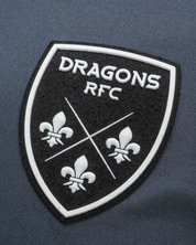 Dragons RFC 24/25 Womens Half Zip Top - Gun Metal Grey/Lavender