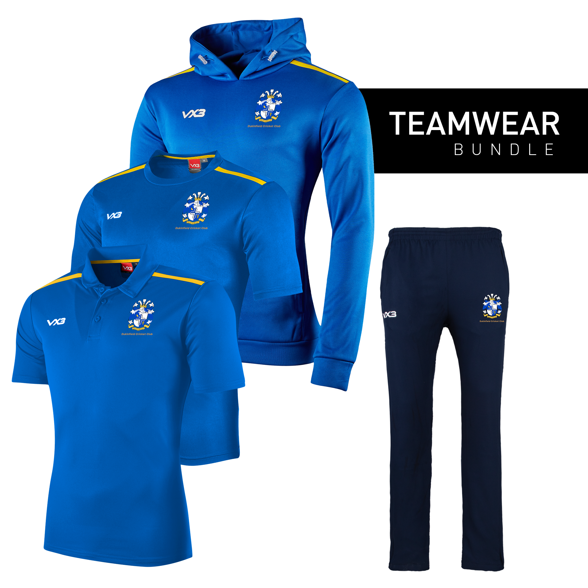 Dukinfield Cricket Club - Teamwear Bundle (Adult Sizes)