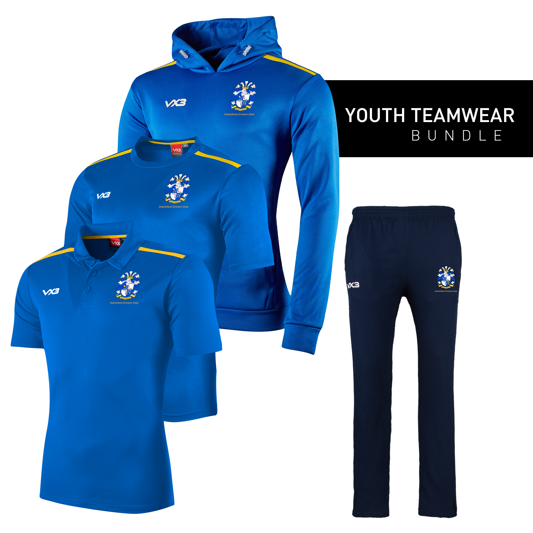 Dukinfield Cricket Club - Teamwear Bundle (Youth Sizes)