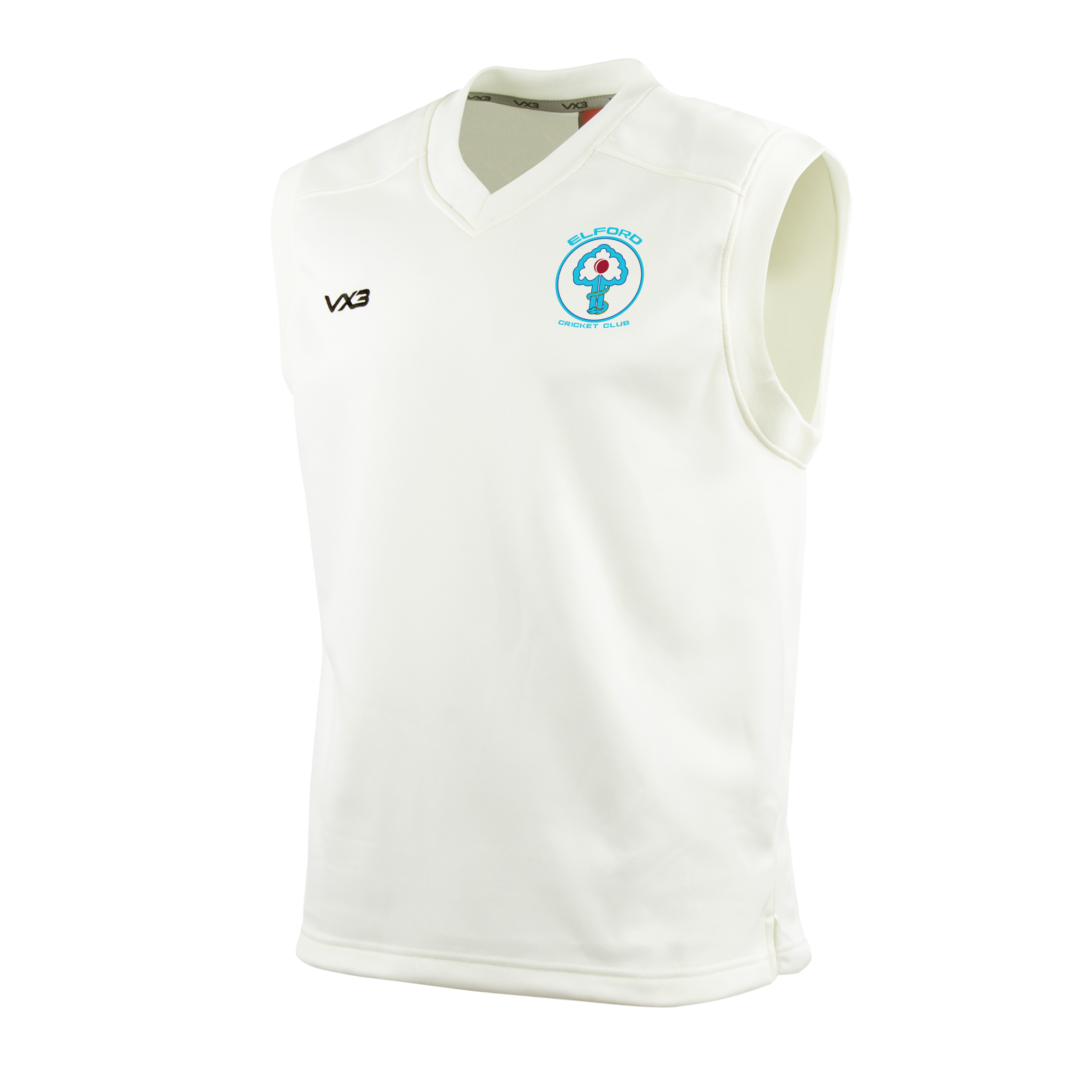 Elford Cricket Club Cricket Whites Youth Slipover Elite