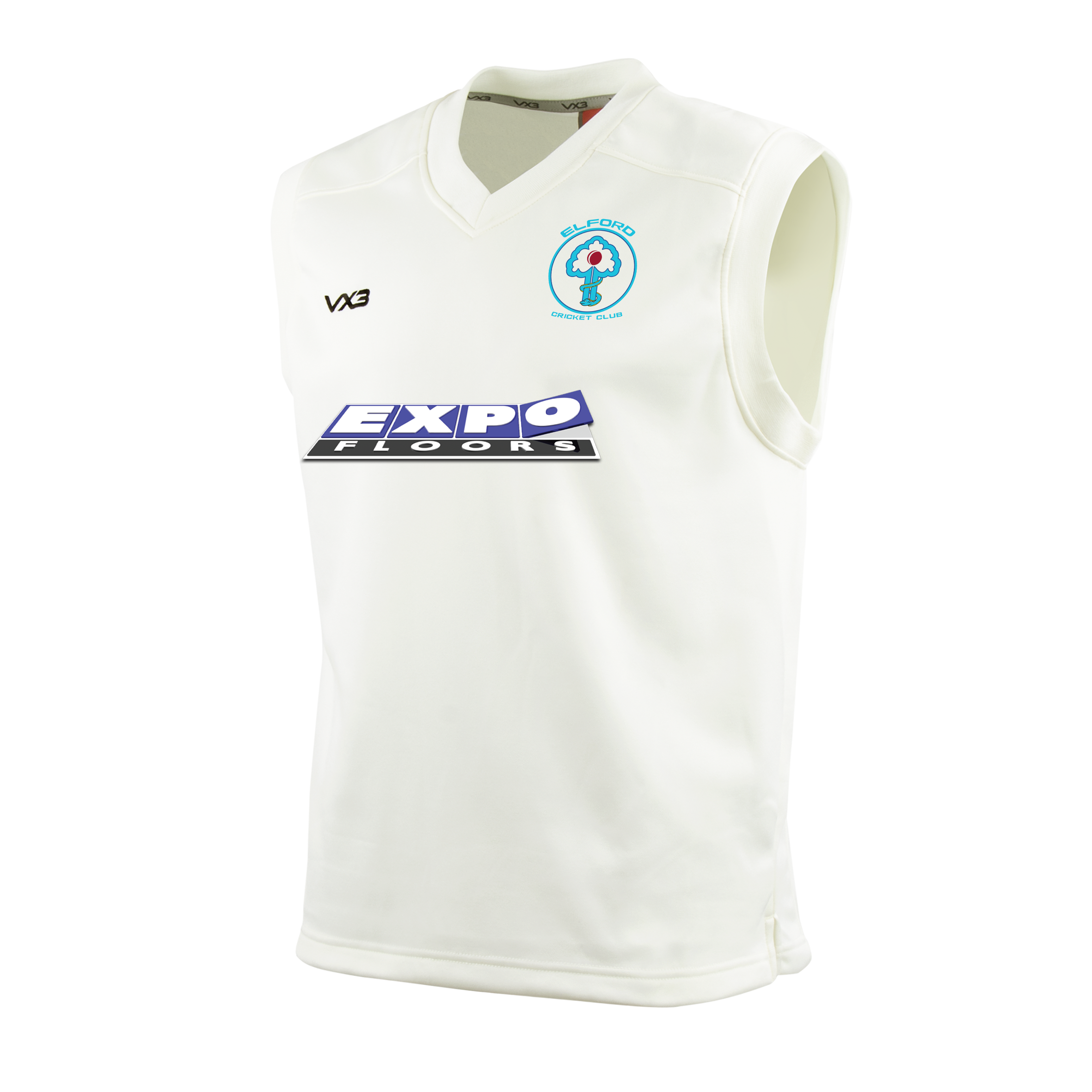Elford Cricket Club Cricket Whites Slipover Elite