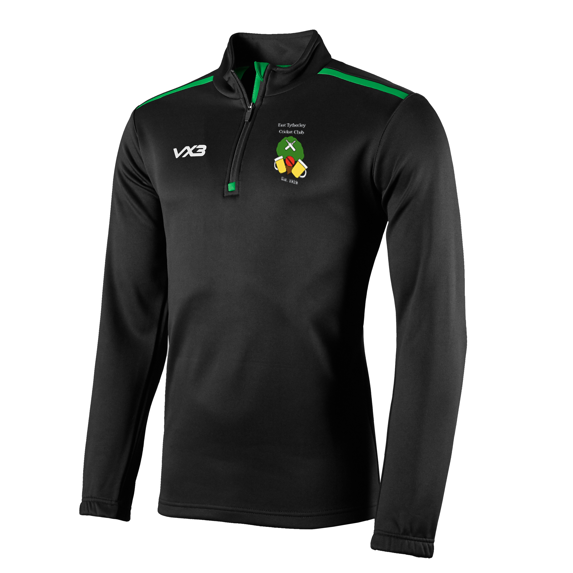 East Tytherley Cricket Club Fortis Quarter Zip Sweat