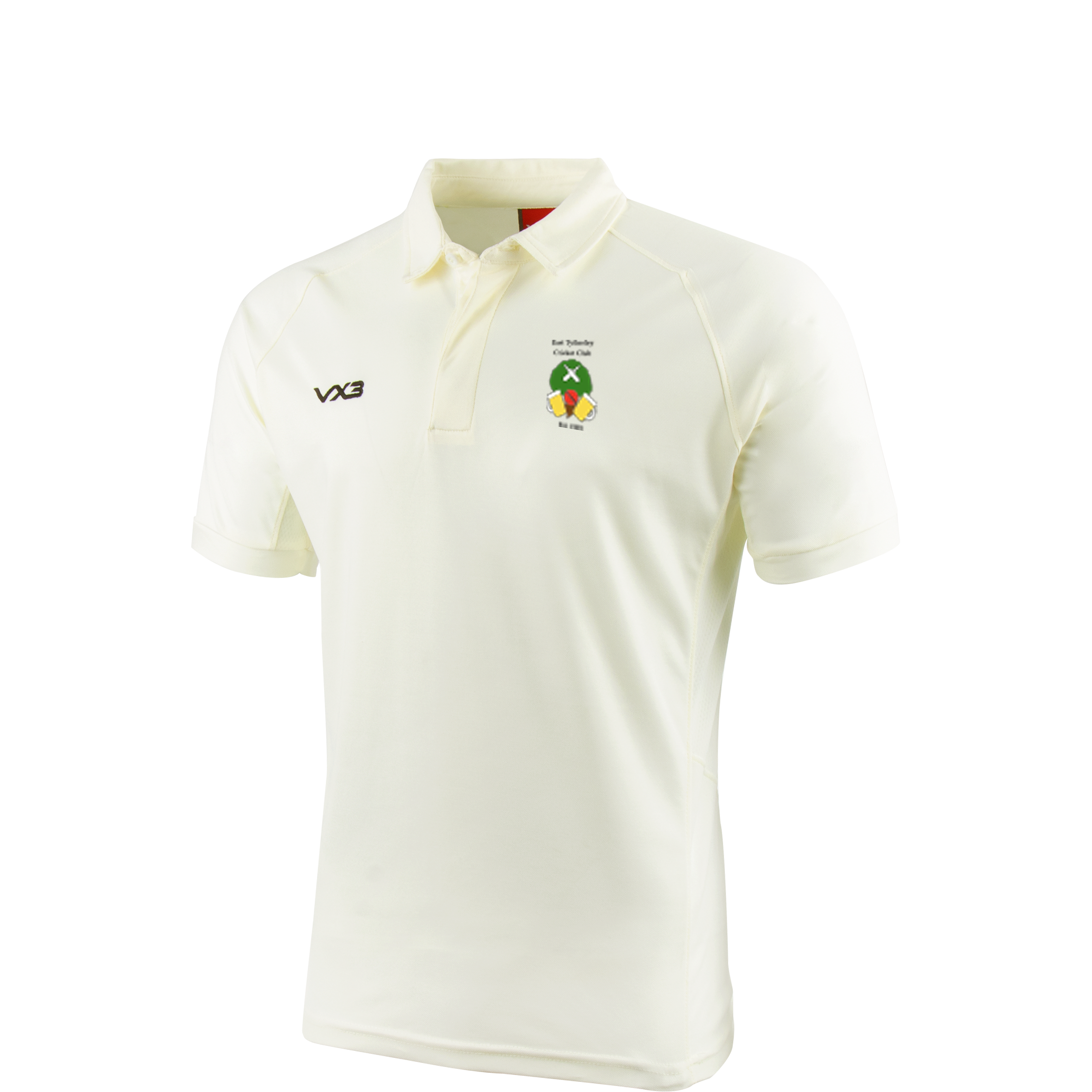 East Tytherley Cricket Club Cricket Whites Short Sleeve Shirt