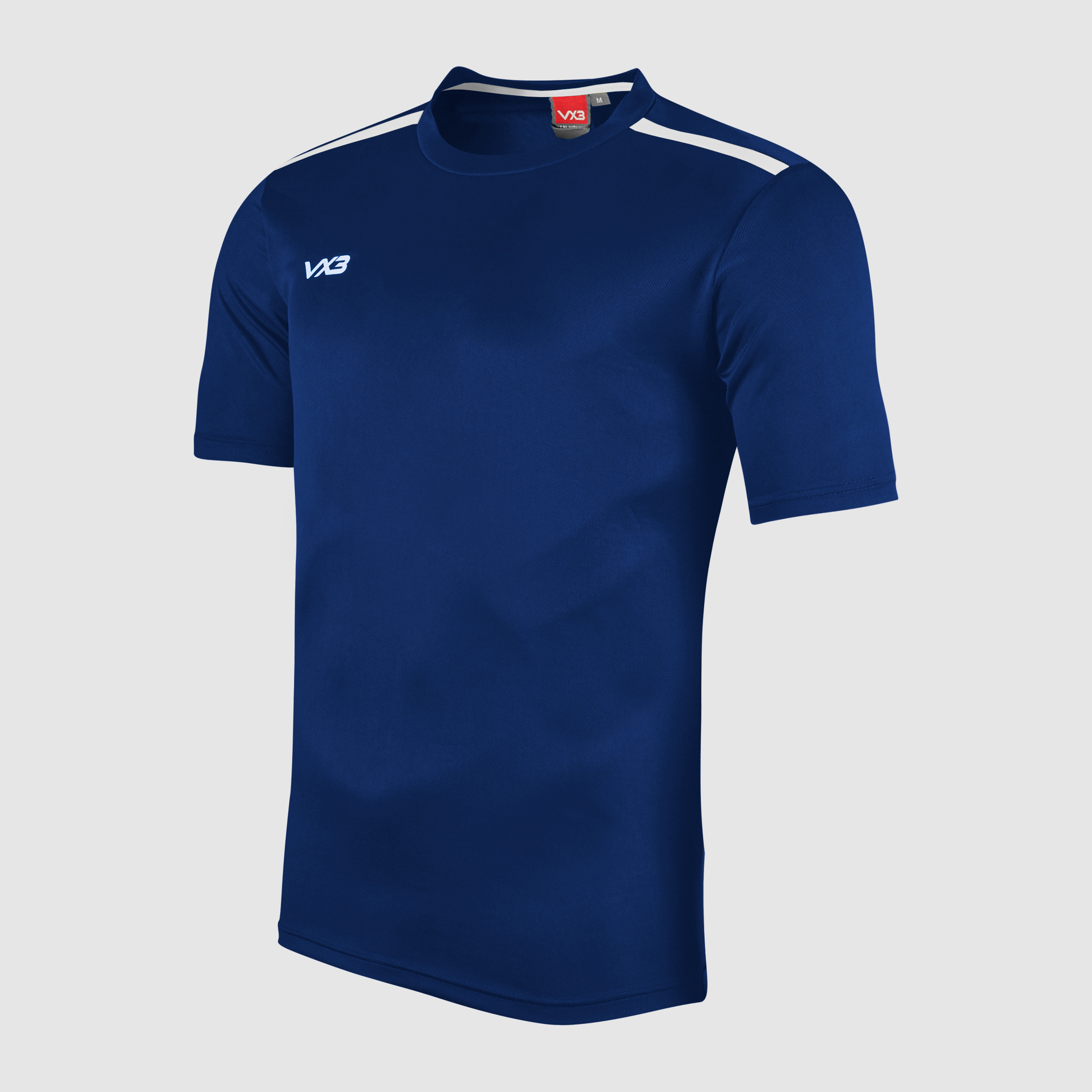 Fortis Tee Navy/White