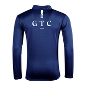 Glossop Tennis Club Navy Fortis Youth Quarter Zip Sweat