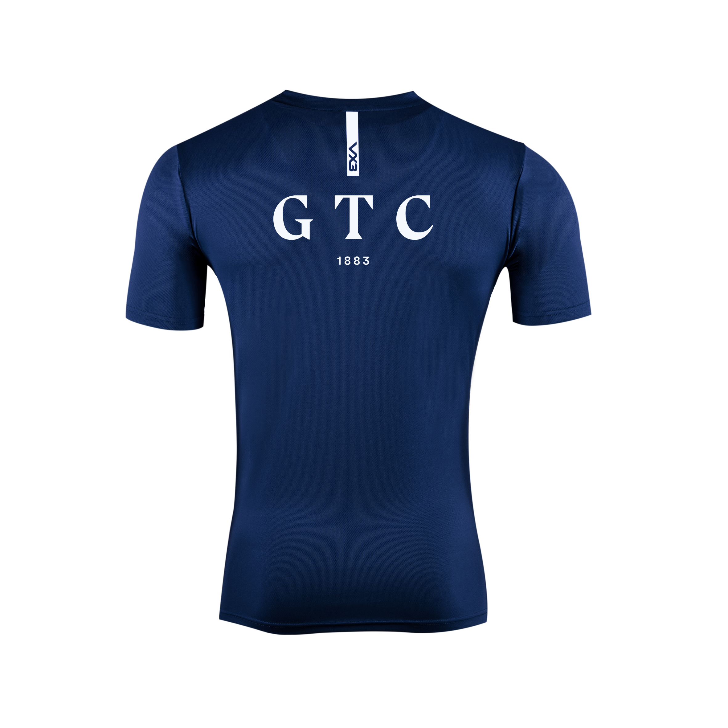 Glossop Tennis Club Navy Fortis Youth Tee