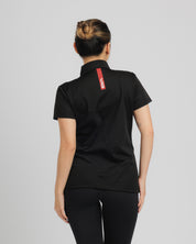 Fortis Ladies Polo Black/Red