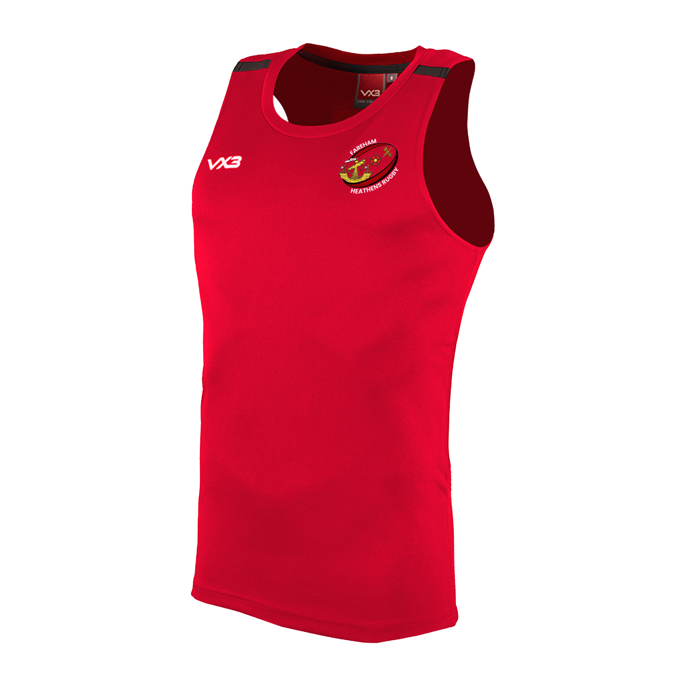 Fareham Heathens Rugby Red Fortis Vest