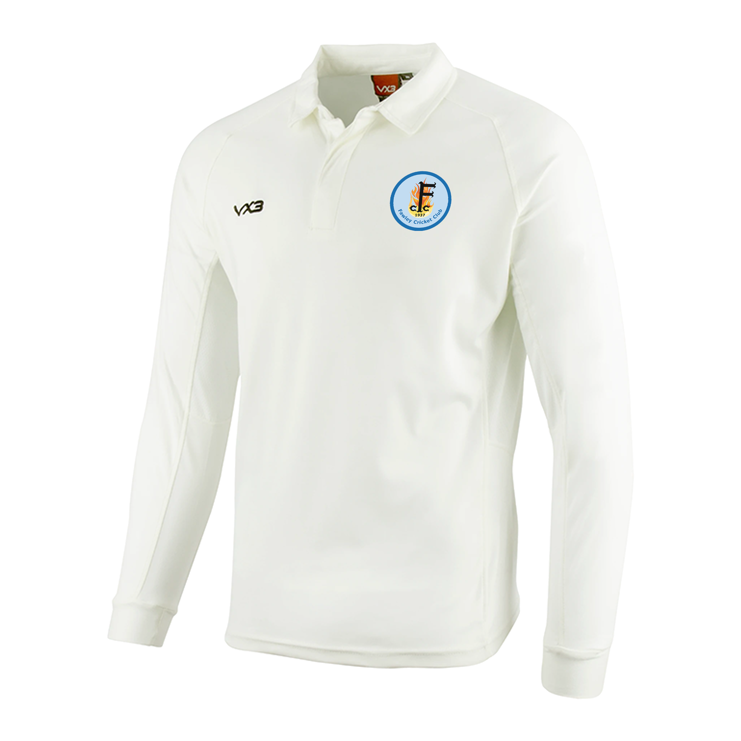 Fawley Cricket Club Youth Long Sleeve Shirt