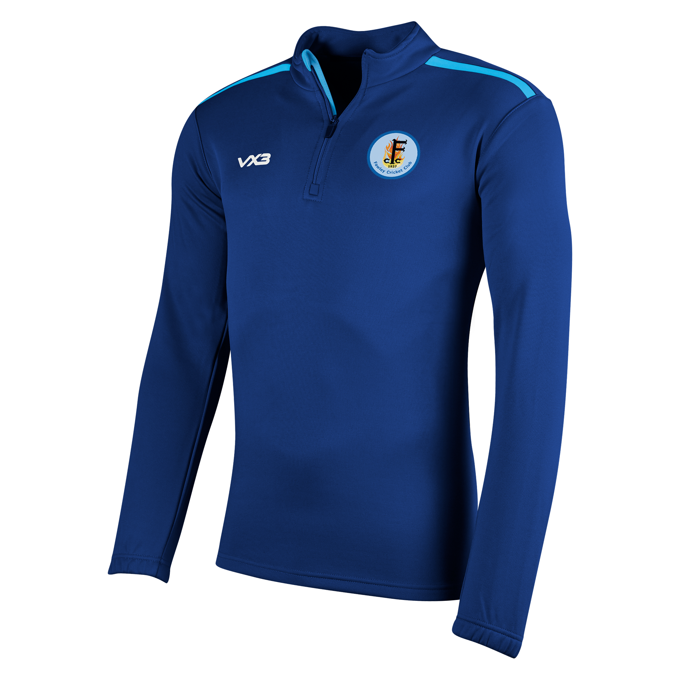 Fawley Cricket Club Fortis Youth Quarter Zip Sweat