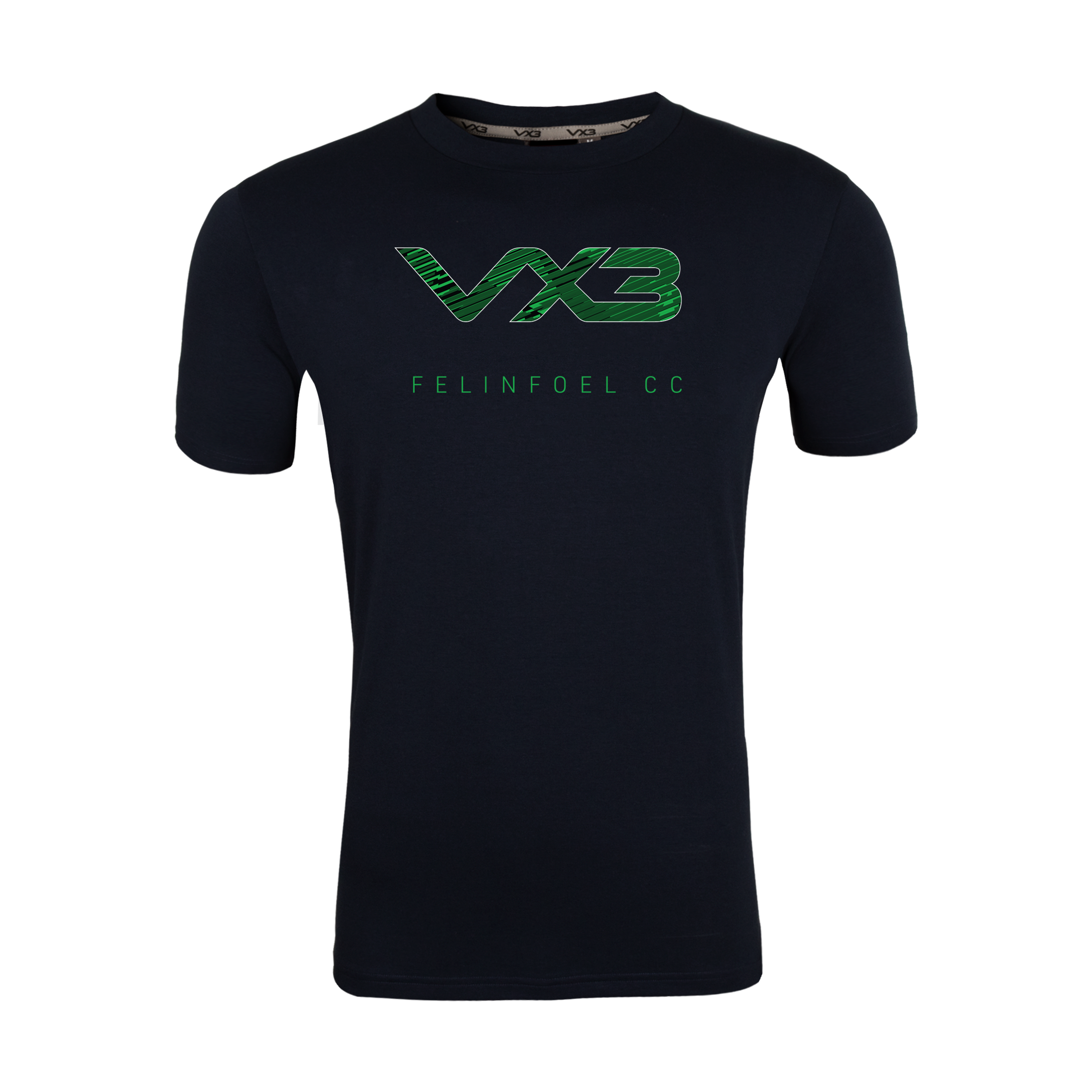 Felinfoel Cricket Club Navy Invicta Tee