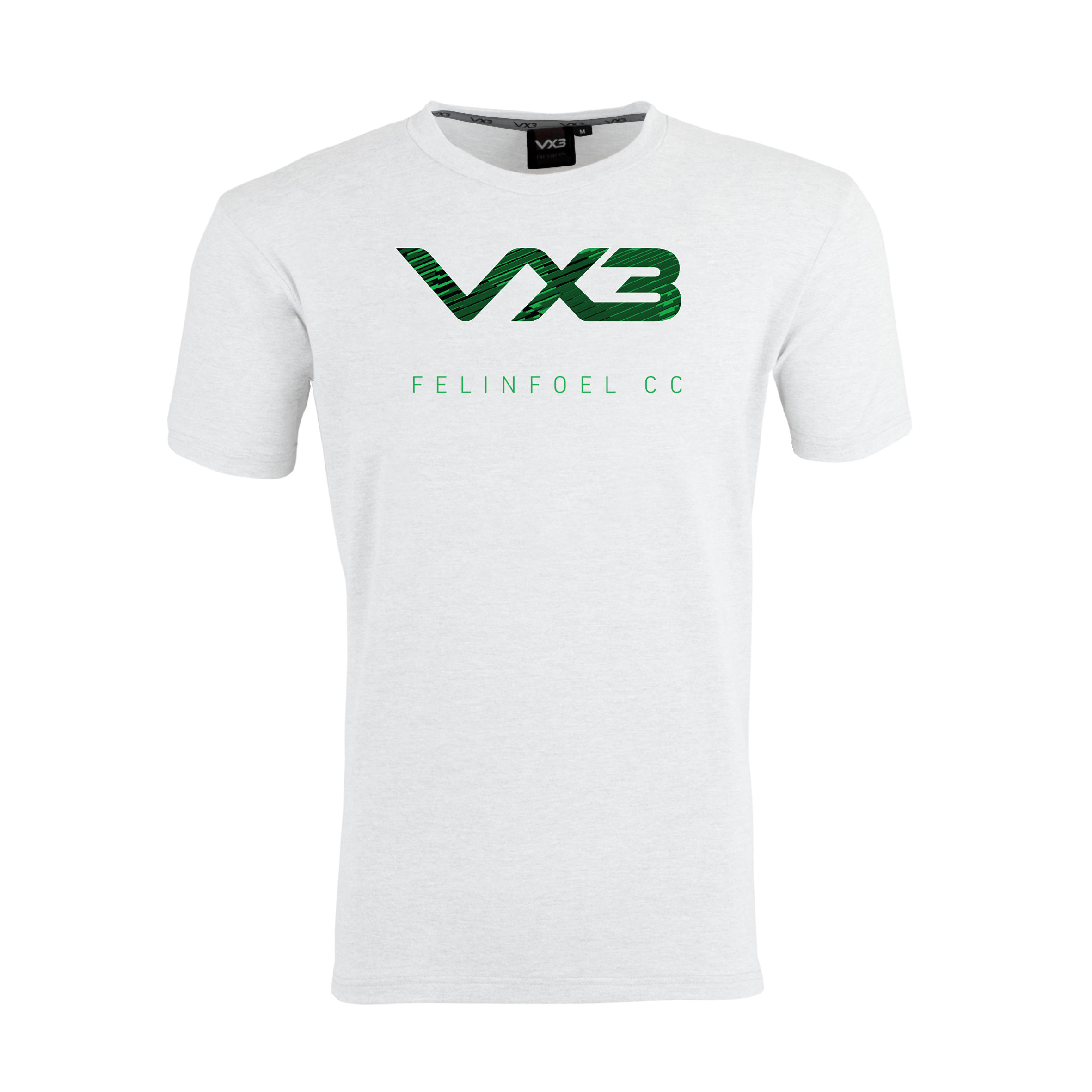 Felinfoel Cricket Club White Invicta Tee