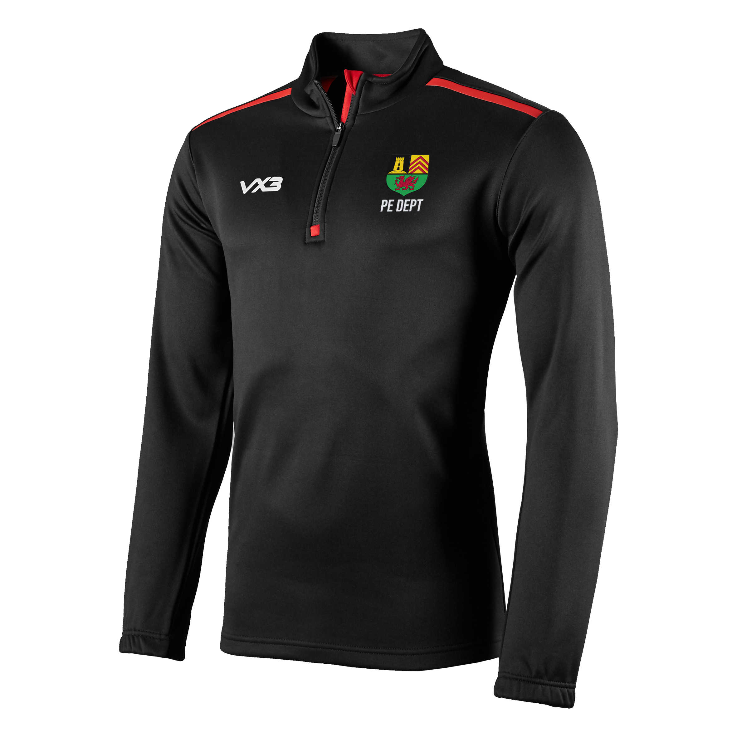 Fitzalan School PE Dept. Fortis Quarter Zip Sweat – VX3
