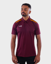 Fortis Polo Maroon/Amber