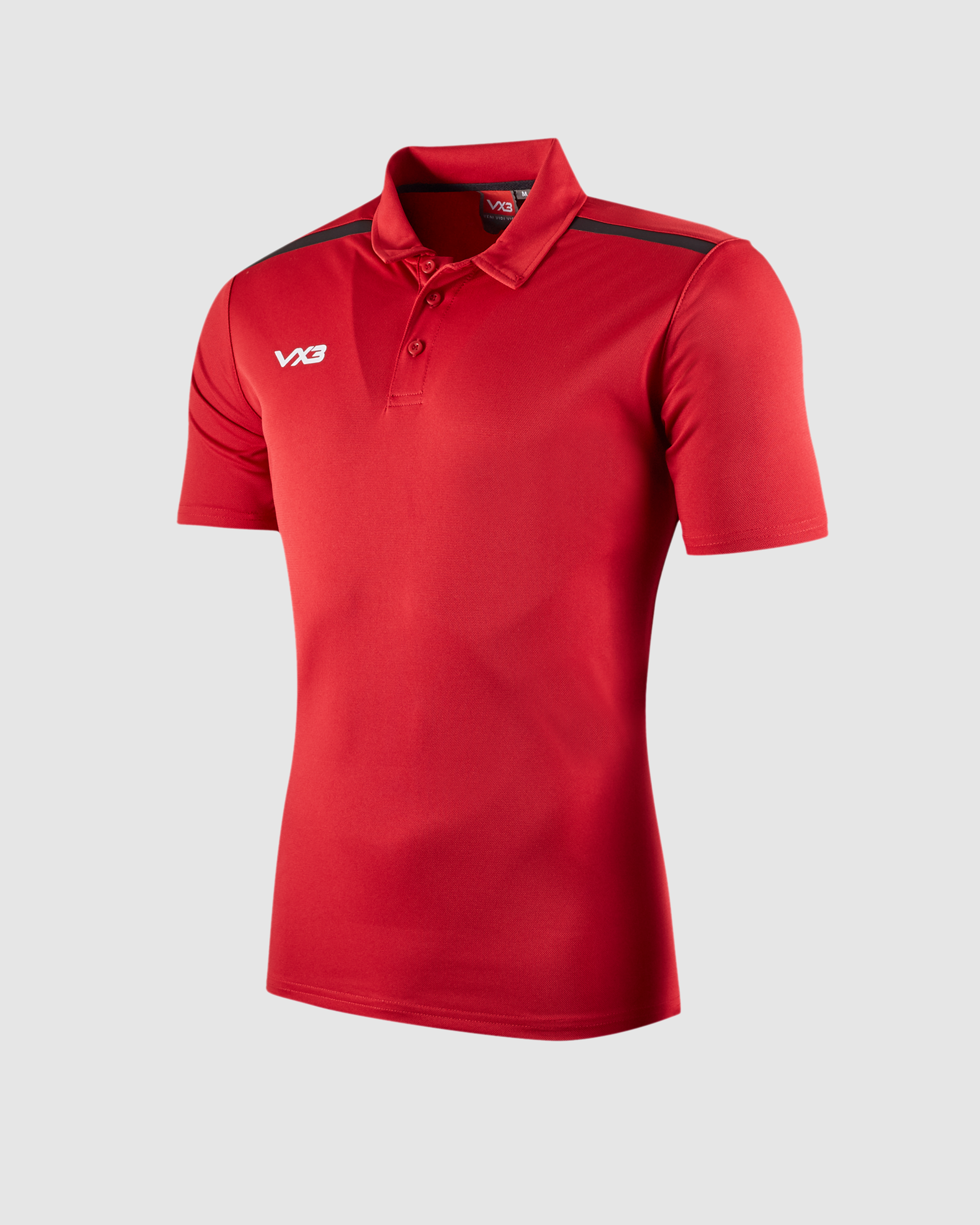 Fortis Polo Red/Black